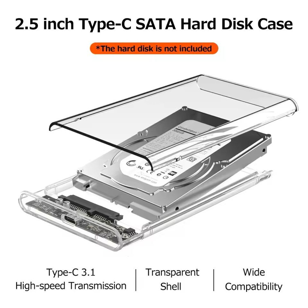 USB 30 And Type C SSD Enclosure For 25 Inch SATA Drives With 5Gbps Transfer Speed 10