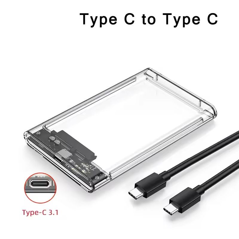 USB 30 And Type C SSD Enclosure For 25 Inch SATA Drives With 5Gbps Transfer Speed 7