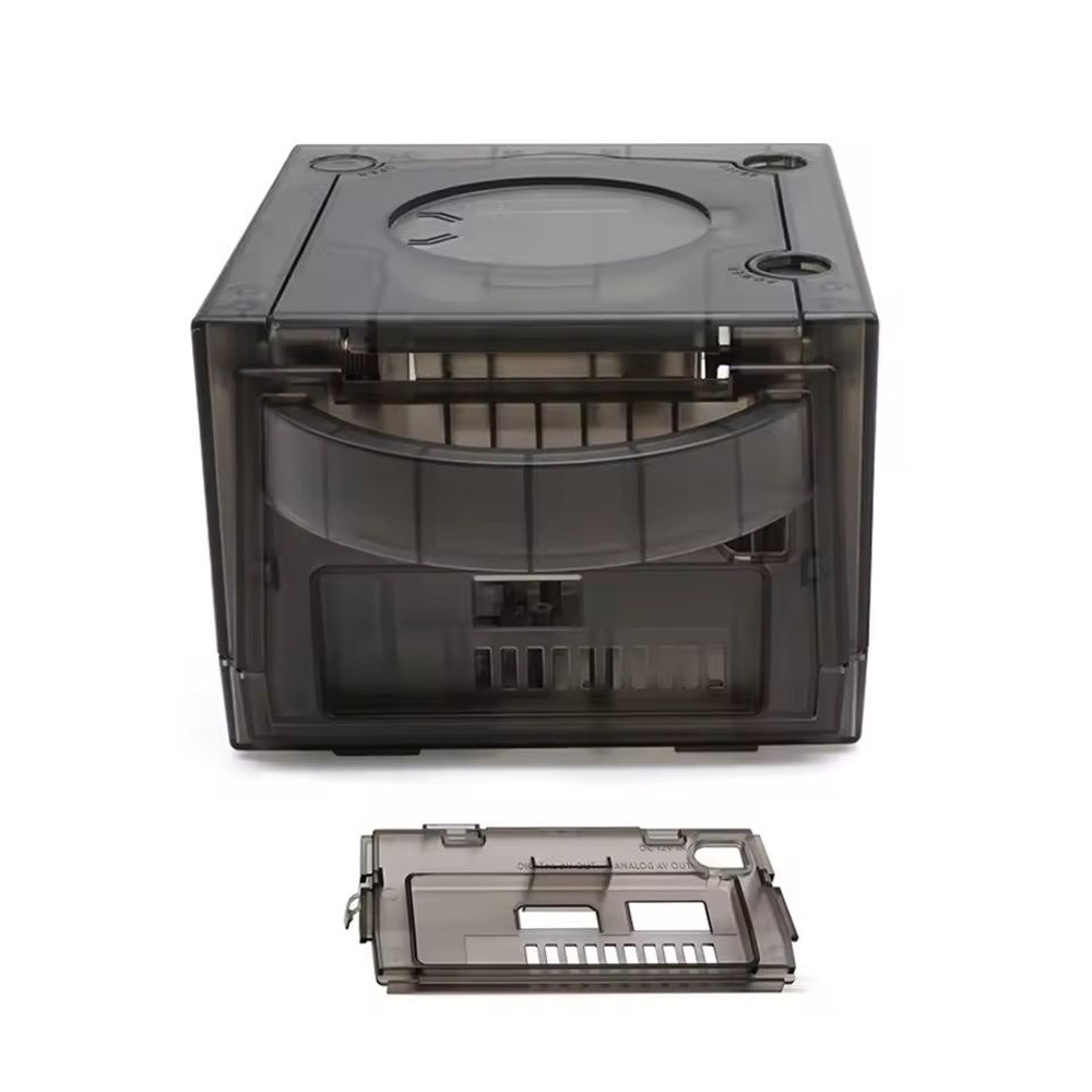 Transparent Replacement Shell For GameCube Console Clear NGC Case Housing Kit 10