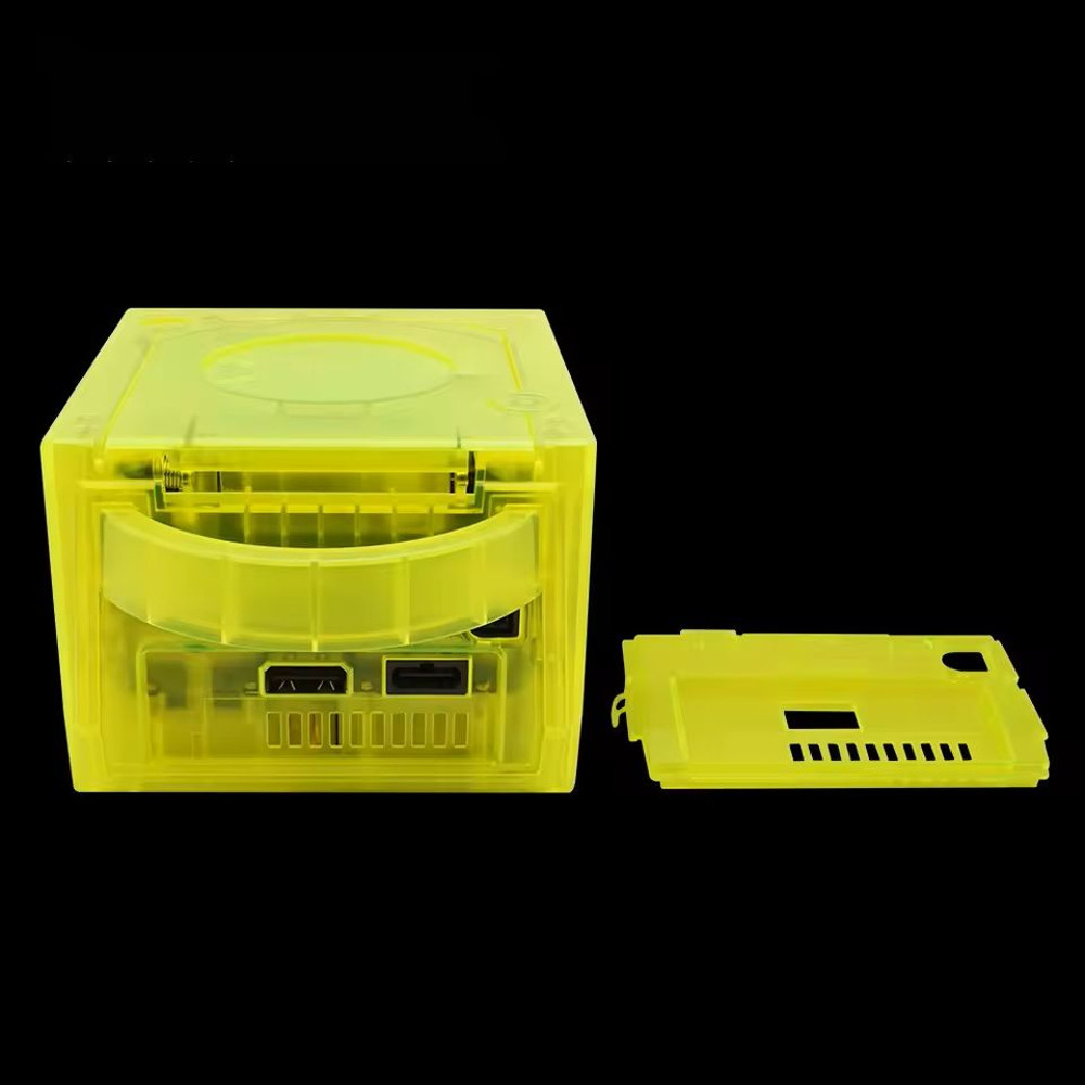 Transparent Replacement Shell For GameCube Console Clear NGC Case Housing Kit 2