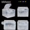 Transparent Replacement Shell For GameCube Console Clear NGC Case Housing Kit 5
