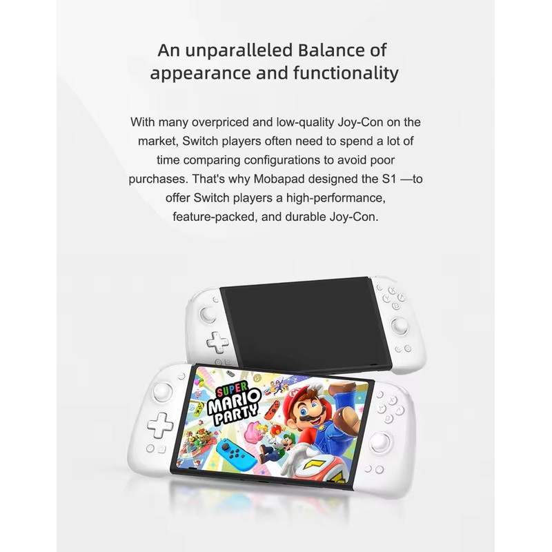 Wireless Game Controller For Nintendo Switch With Hall Joystick 1