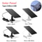 Waterproof Solar Panel Charger With USB And Type C Ports For Outdoor Devices 0
