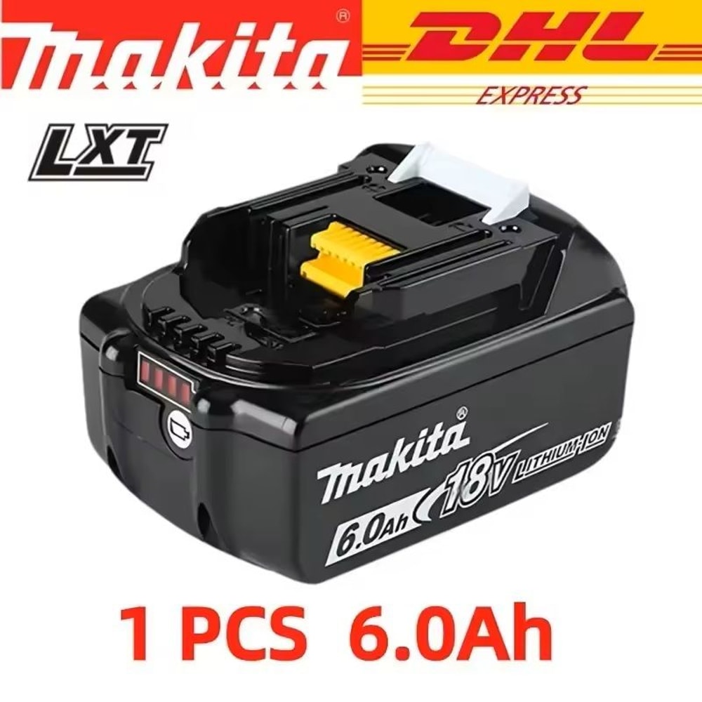 18V 6Ah Lithium Battery Replacement For Makita BL1830 BL1850 BL1860 5