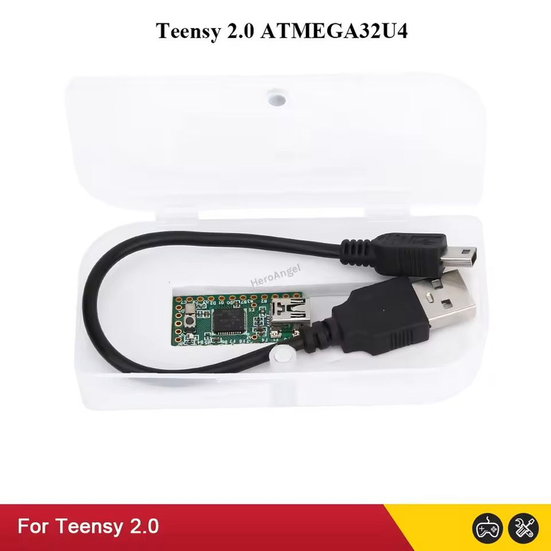 USB AVR Development Board With AT90USB1286 Chip Keyboard Mouse Emulation Compatible 2