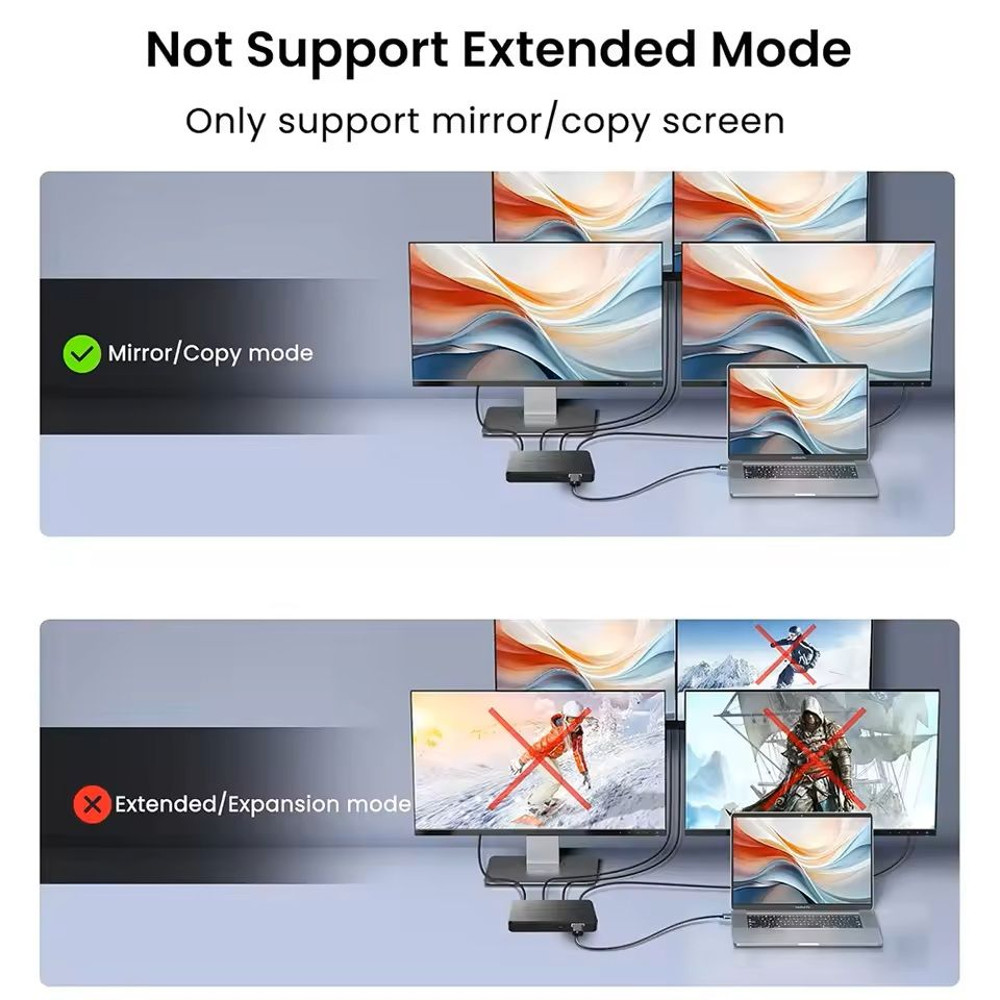 1In 4Out 4K HDMI Splitter With Audio Sync For TV Monitor Laptop And Game Console 4