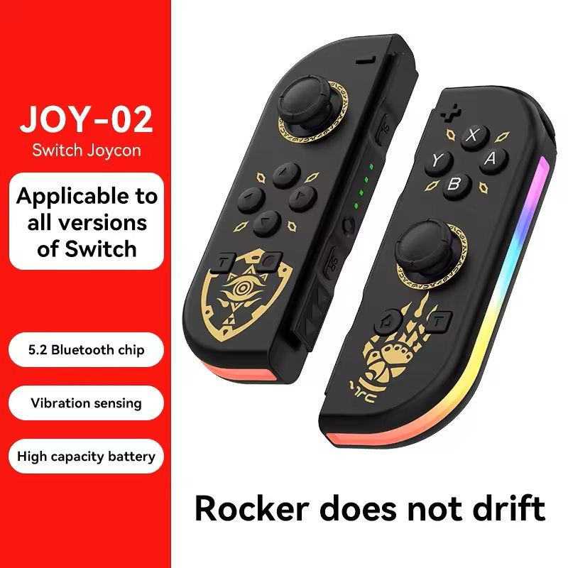 Wireless Joypad Controllers For Switch OLED Lite Dual Vibration WakeUp Feature Sword Style 10