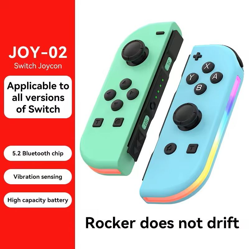 Wireless Joypad Controllers For Switch OLED Lite Dual Vibration WakeUp Feature Sword Style 11