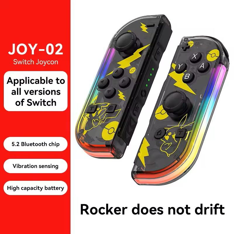 Wireless Joypad Controllers For Switch OLED Lite Dual Vibration WakeUp Feature Sword Style 3