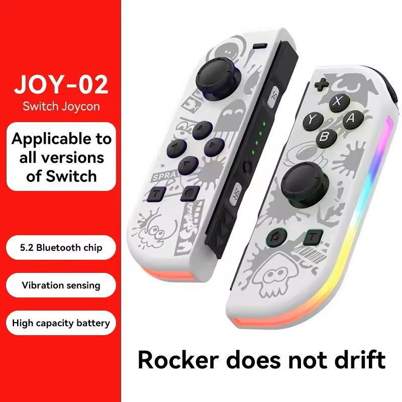 Wireless Joypad Controllers For Switch OLED Lite Dual Vibration WakeUp Feature Sword Style 7
