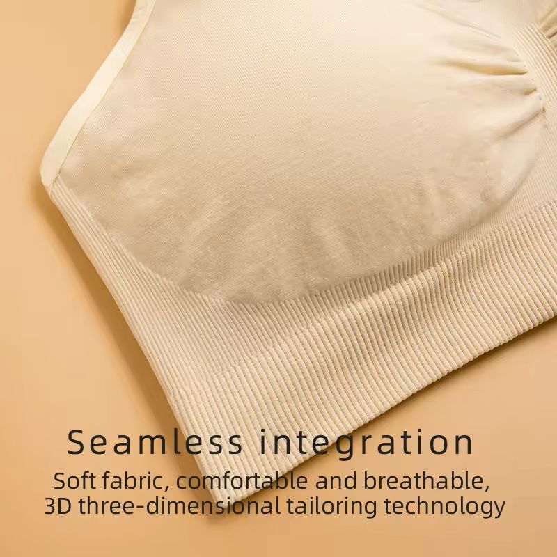 Seamless PushUp Maternity Bra  Plus Size Nursing Support 4