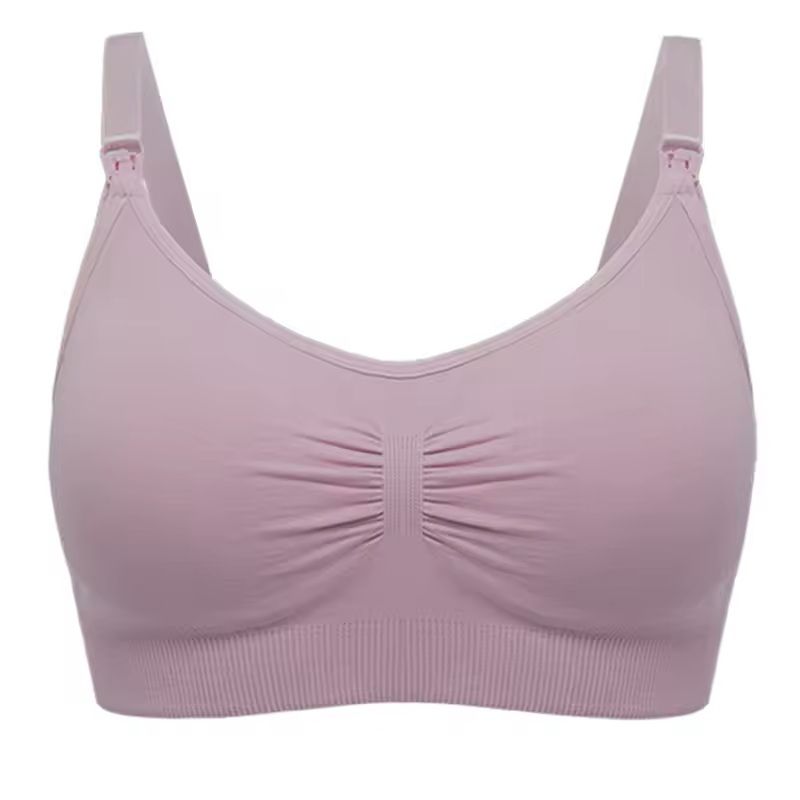 Seamless PushUp Maternity Bra  Plus Size Nursing Support 8