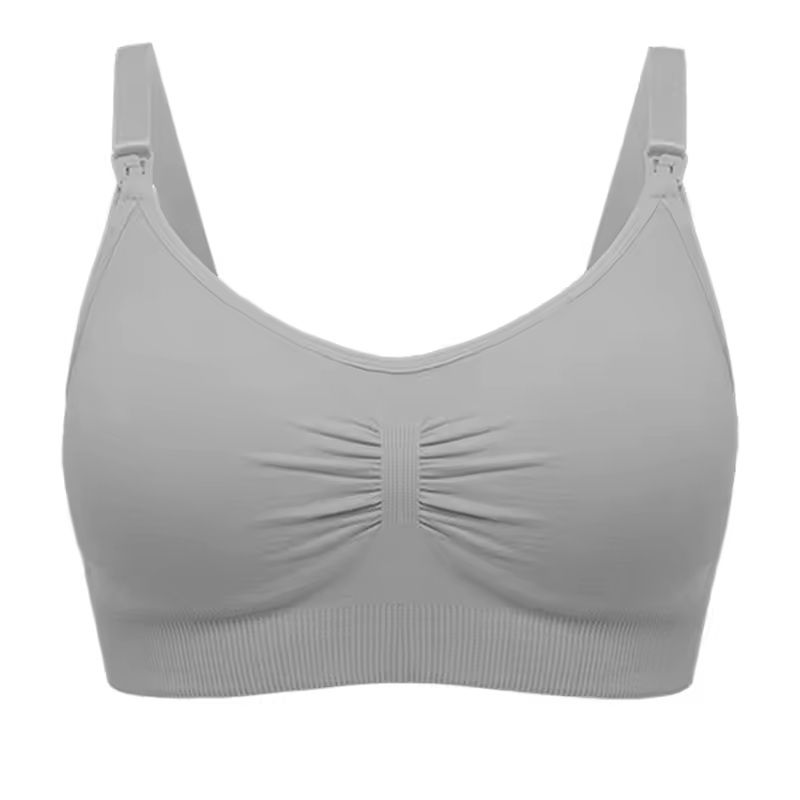 Seamless PushUp Maternity Bra  Plus Size Nursing Support 9