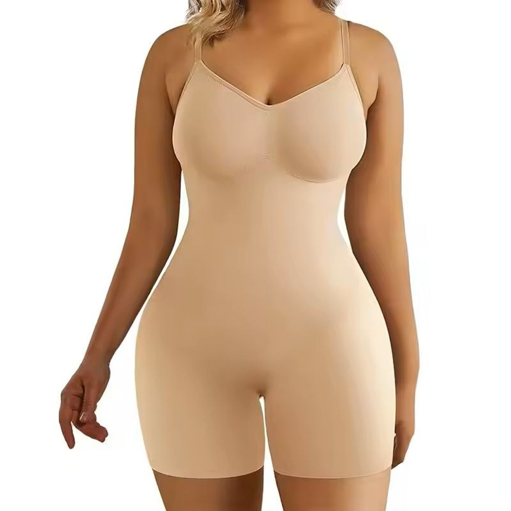 Seamless Tummy Control Bodysuit High Waist Shaper For Women 3