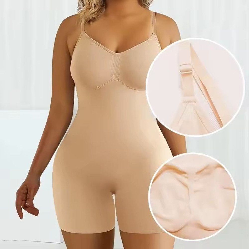 Seamless Tummy Control Bodysuit High Waist Shaper For Women 5