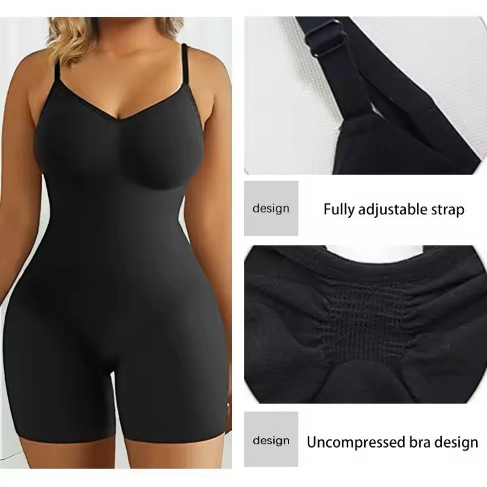 Seamless Tummy Control Bodysuit High Waist Shaper For Women 1