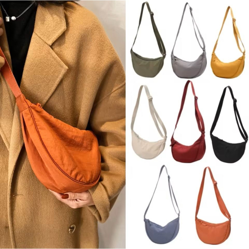 Nylon Crossbody Hobo Bag Large Capacity Shoulder Tote For Women 1