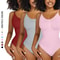 Smoothing Sculpting Bodysuit Full Body Thong Shaper For Women 0