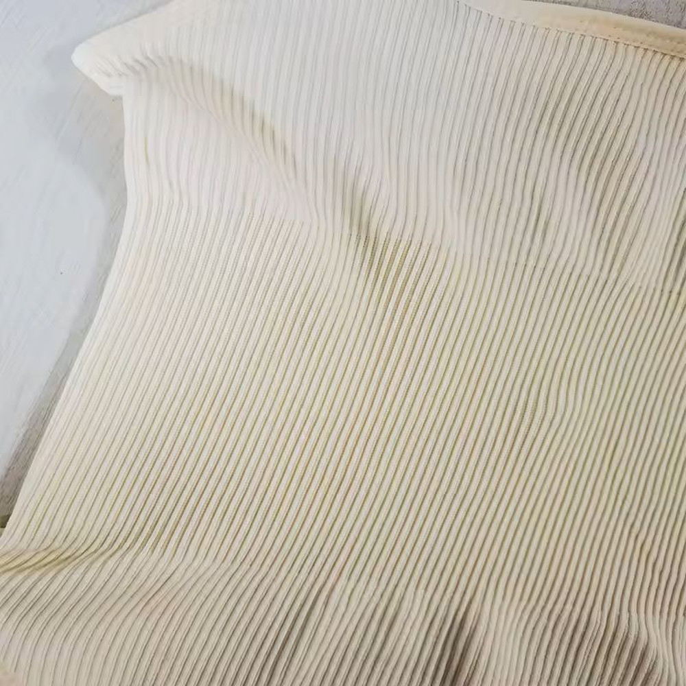 Ribbed Tummy Control Bodysuit Light Compression Shaper With Open Crotch 2