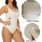 Ribbed Tummy Control Bodysuit Light Compression Shaper With Open Crotch 4