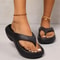 Thick Platform Cloud Flip Flops For Women Soft EVA NonSlip Summer Sandals 3