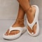 Thick Platform Cloud Flip Flops For Women Soft EVA NonSlip Summer Sandals 4