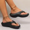 Thick Platform Cloud Flip Flops For Women Soft EVA NonSlip Summer Sandals 6