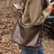 Luxury Cowhide Shoulder Bag For Women Elegant Leather Tote Handbag For Everyday Style 1