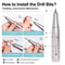 Professional Electric Nail Drill Machine 45000RPM Rechargeable Low Noise Manicure Tool 3