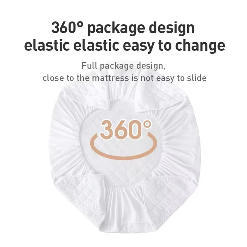 Waterproof Mattress Protector Fitted Sheet Cover 1