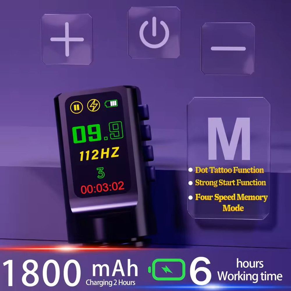 Wireless Tattoo Pen Kit For Permanent Makeup 1