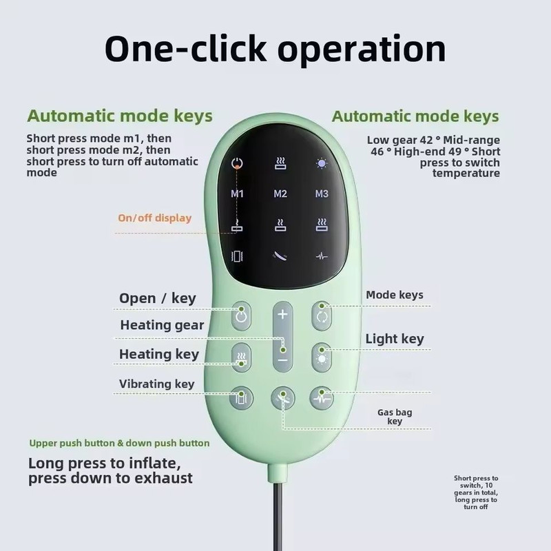 Electric Lumbar Traction Massager For Back And Spine Relief 4