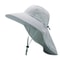Wide Brim Outdoor Sun Hat With Neck Cover 10
