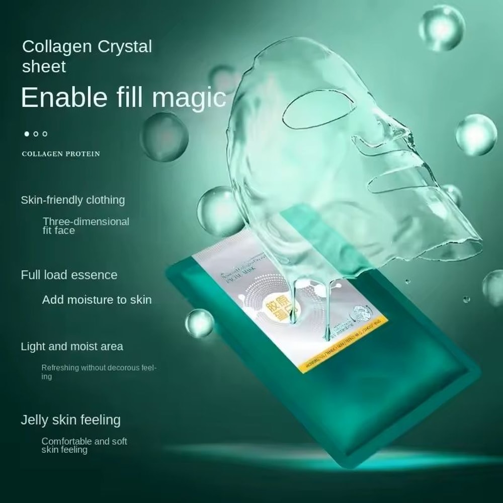 Seaweed Collagen Crystal Face Mask For Hydration And Skin Rejuvenation 1