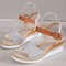 Womens Summer Wedge Sandals With Soft Sole And Elegant Design 6