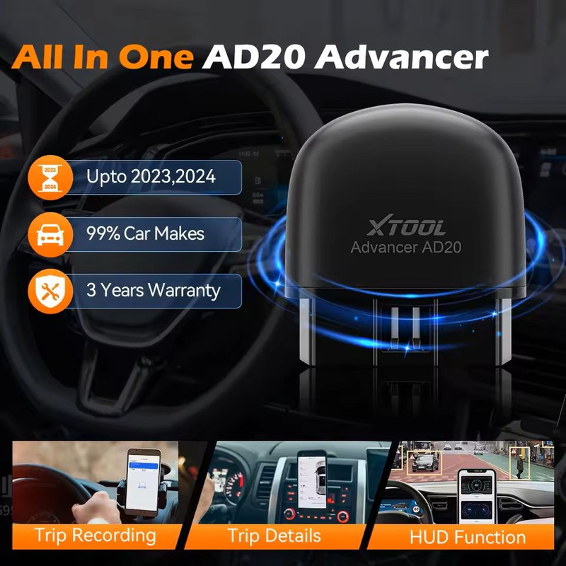 Bluetooth OBD2 Scanner For Car Diagnostics And Fault Code Clearing 0