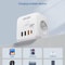 7 In 1 EU Plug Power Strip With USB Fast Charging And Type C PD Port 1