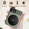 Mini Digital FM Radio With Bluetooth Speaker And USB TF Card Playback 0