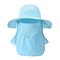 Quick Dry UV Protection Fisherman Hat With Face And Neck Cover 11