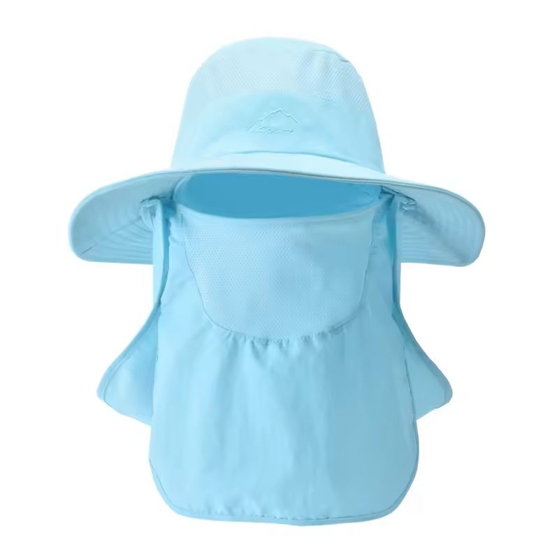 Quick Dry UV Protection Fisherman Hat With Face And Neck Cover 11