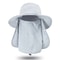Quick Dry UV Protection Fisherman Hat With Face And Neck Cover 13