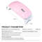 Mini UV Nail Dryer Lamp With 6 LEDs And USB Cable 3