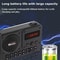 Mini FM Radio With Bluetooth Speaker And LED Display 1