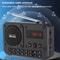 Mini FM Radio With Bluetooth Speaker And LED Display 4