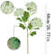 Real Touch Hydrangea Flower Branch With Green Leaves For Home And Wedding Decor 8