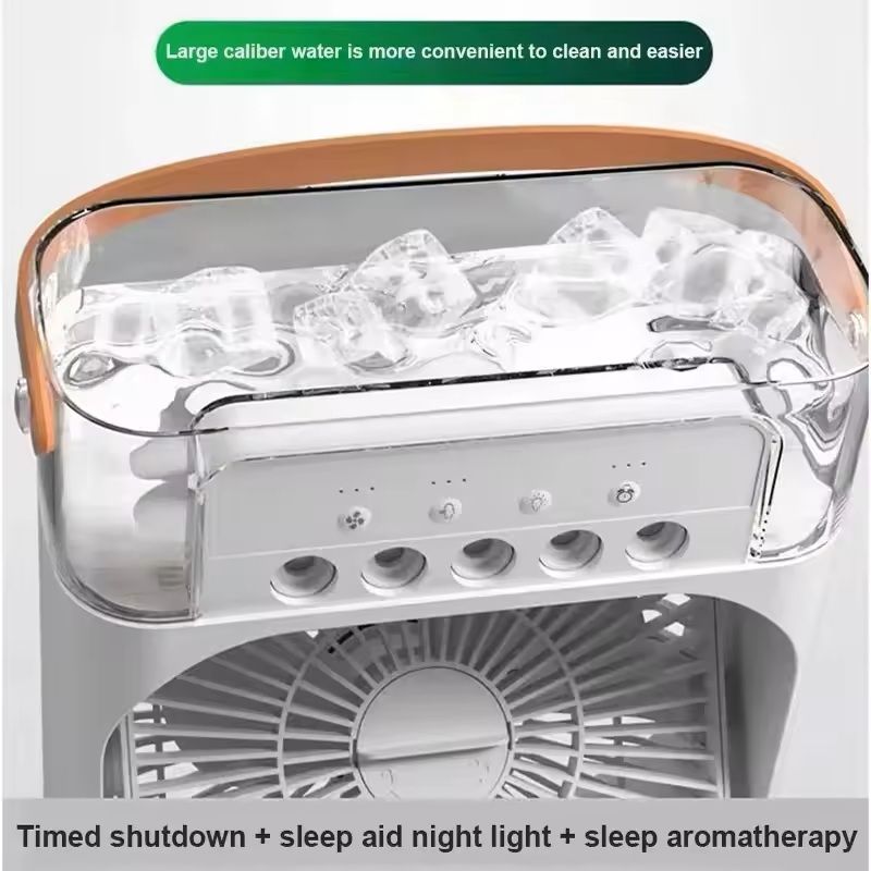 3in1 Portable Air Cooler Fan With Humidifier And Night Light 1