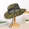 Breathable Outdoor Bucket Hat With Mesh For Sun Protection 1