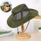 Breathable Outdoor Bucket Hat With Mesh For Sun Protection 0