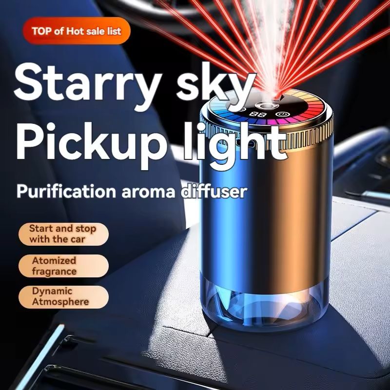 Smart Car Aroma Diffuser With Adjustable Fragrance Levels 1