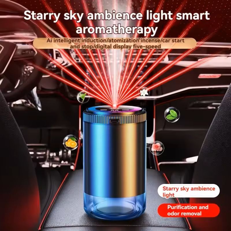 Smart Car Aroma Diffuser With Adjustable Fragrance Levels 12